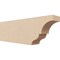 Ekena Millwork 4in. W x 8in. H x 24in. L Asheboro Woodgrain TimberThane Rafter Tail, Primed Tan RFTUR04X08X24ASHRCPR - alternate 1